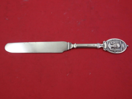 Medallion by Unknown Sterling Silver Dessert Knife FH AS marked J T Fox 7 1/2&quot; - £149.56 GBP