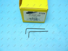 Holo Krome 57006 Short Arm 0.050&quot; Inch L Hex Key Allen Wrench Alloy Stee... - $1.59