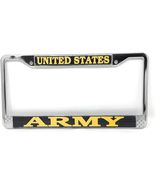 Military License Plate Frame  (6&quot; x 12&quot;) US  MARINES or US ARMY - $19.97