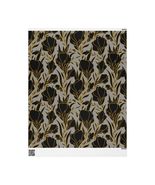Elegant Golden Black Florals Decorative Eco-Friendly Gift Wrapping Paper - $19.80+