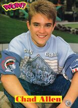 Chad Allen - Wil Wheaton - Actor - 11" x 8" Teen Magazine Pinup Mini Poster - $5.94