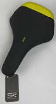 NWT Selle Royal VIVO  Bicycle Saddle Black with Yellow Accents Model 1216DRN - $33.65
