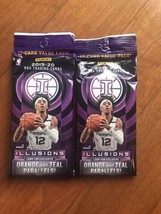 2019-2020 Panini Illusions Basketball NBA Fat Pack / Cello Pack - Lot Of 2 - £27.20 GBP