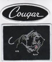 MERCURY COUGAR SEW/IRON ON PATCH EMBROIDERED BADGE XR7 EMBLEM FORD PANTHER  - £9.54 GBP