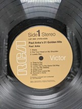 Paul Ankas 21 Golden Hits Vinyl Record - £15.52 GBP