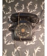 Vintage Western Electric Black Desk Telephone Rotary Dial Parts Repair U... - $222.73 MXN