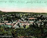 Vtg Postcard 1909 Fitchburg Massachusetts MA Panorama from Rollstone Hil... - $7.97