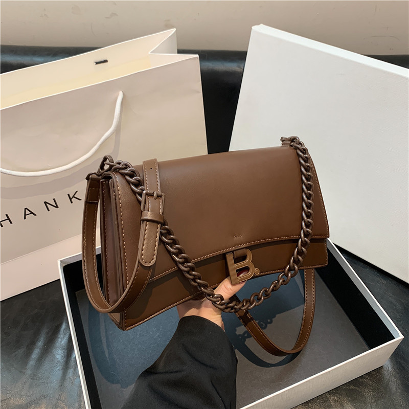 Bag WoMens Autumn And Winter Hourglass Bag High-End Sense Simple Atmospheric Cro