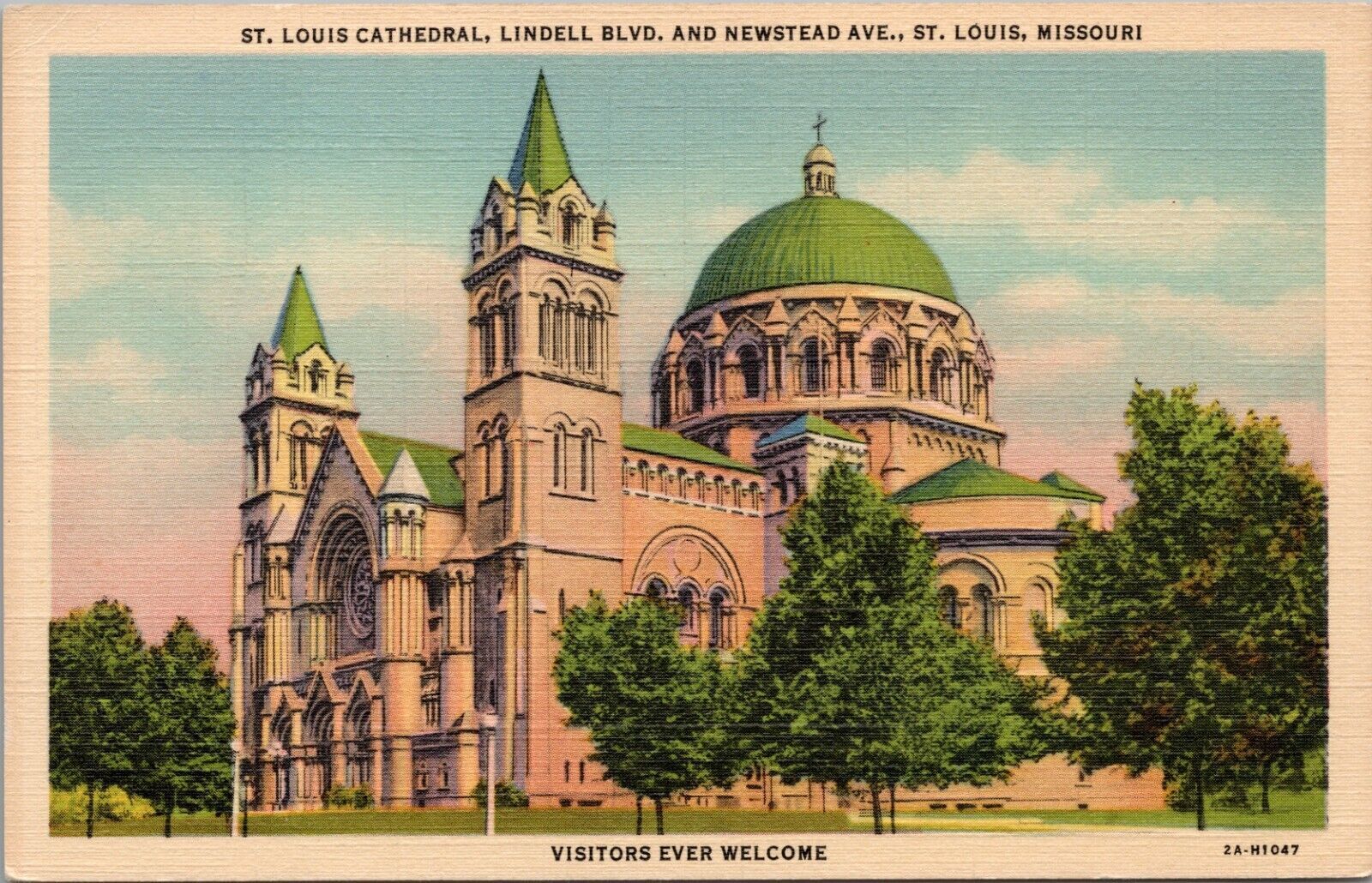 Primary image for St. Louis Cathedral St. Louis MO Postcard PC571