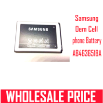 Samsung Oem Cell Phone Battery AB463651BA For SPH-M330 SGH-A637 SGH-A697 SGH-T73 - $3.99