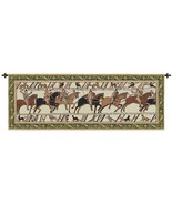 76x27 BAYEUX Normandy Conquest Of England Horse Tapestry Wall Hanging - £124.04 GBP