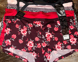 Kathy Ireland ~ Womens Boyshort Underwear Panties 5-Pair Polyester (A) ~ 1X - $26.42