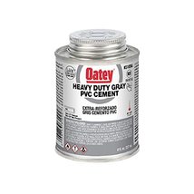 Oatey 31094 Heavy Duty Solvent Cement, 8 Oz, Can, Gray, Liquid, 8 Fl Oz - £18.60 GBP+