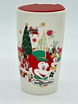 Disney Parks Starbucks WDW Retro Ceramic Holiday Tumbler Mug Christmas 2021 NWT - £19.38 GBP