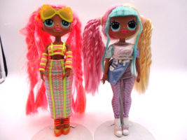 LOL Surprise OMG Candylicious Fashion Doll Series 2 and OMG Lights Dazzle Doll - £25.24 GBP