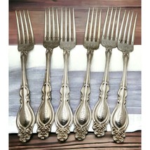 Holmes &amp; Edwards Chalon Chatsworth 1906 Dinner Forks Set of 6 Monogramme... - $21.95