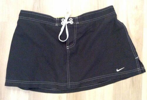 Nike Dri Fit Golf Tennis Activewear Black Pull On Skort Skirt Women's Large - £15.73 GBP