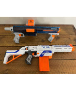 NERF N-Strike Elite Retaliator Rampage LOT Dart Blaster Gun 2011 Tested ... - $963.64 MXN