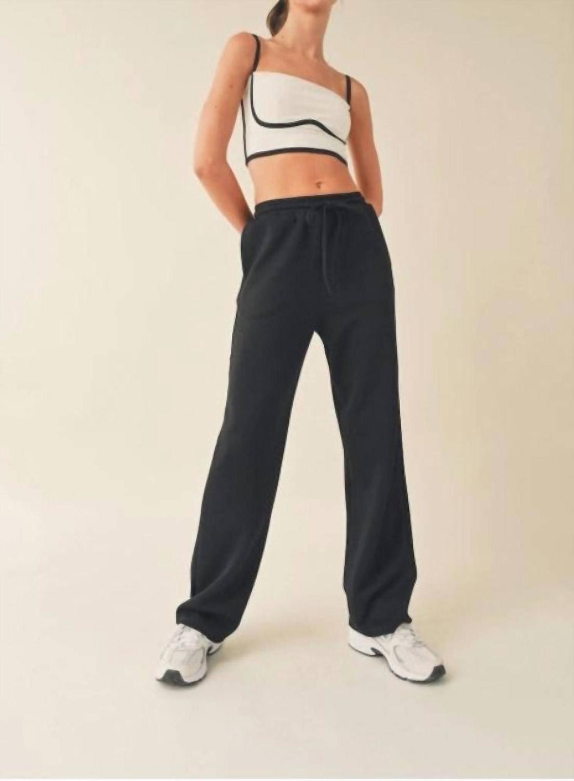 Kimberly C Butter Soft Scuba Wide Leg Jogger Size S - $26.73