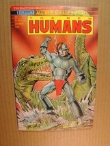 NEW HUMANS ANNUAL 1 *NM+ 9.6* ETERNITY COMICS POST APOCALYPTIC EARTH 60 ... - $2.72