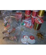 19 Item Vintage Christmas Tree Ornaments ORGY Hanging Santa Reindeer Toy... - $749.71 MXN
