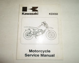 2003 Kawasaki KDX50 Moto Service Réparation Atelier Manuel OEM 99924-130... - $24.98