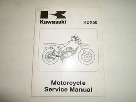 2003 Kawasaki KDX50 Moto Service Réparation Atelier Manuel OEM 99924-1305-01 - £19.75 GBP