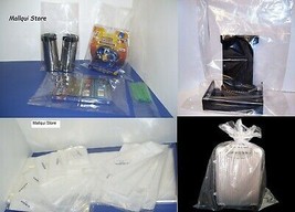 200 Clear 14 x 16 Flat Poly Bags open top Plastic Packing Uline best 1 M... - $39.87