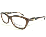 Tiffany &amp; Co. TF 2074 8255 Gafas Monturas Carey Marrón Ojo de Gato 52-16... - $177.29