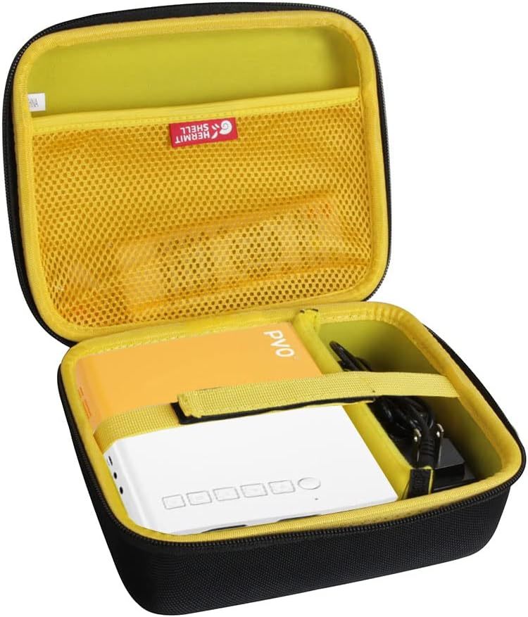 Mini Projector Pvo Portable Projector Hermitshell Hard Travel Case. - $31.92