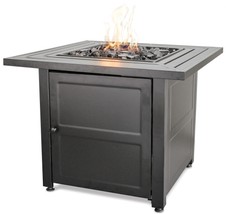 LP Gas Outdoor Firebowl with Steel Mantel - £268.20 GBP