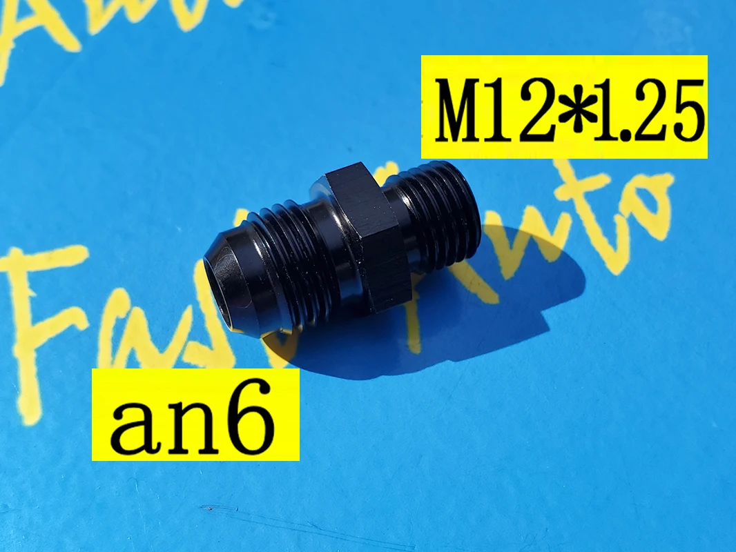 Male M12 P1.25 M12 * 1.25 M12 x 1.25 to -6an an6 an 6 male adaptor adapter Fitti - £40.83 GBP