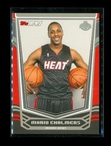 2008-09 Topps TIP-OFF Rookie Basketball Card #142 Mario Chalmers Heat /2008 - $9.89