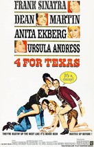 4 For Texas - 1963 - Movie Poster - £26.37 GBP