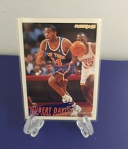 1993 Fleer #140 Hubert Davis  Basketball New York Knicks - £1.44 GBP