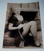 Marilyn Monroe Photo Vintage 4 X 6 Sepia Tone Glossy - $950.18 MXN