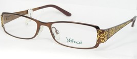 Yokai 41203-2 BRONZE / YELLOW EYEGLASSES GLASSES METAL FRAME 53-17-135mm - €43,18 EUR