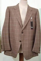Men&#39;s Jacket Wool Blend Various Sizes Base Brown Drop 4 Sport Autumn 48 54 - £109.96 GBP+