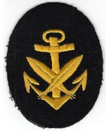 WWII Germany Kriegsmarine Clerical NCO Embroidered NOS Shoulder Insignia... - $20.00