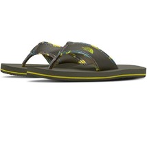 The North Face Kids Base Camp Flip-Flop New Taupe Green/Sulphur Spring Green Clo - £14.50 GBP