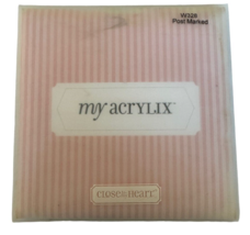Close to My Heart My Acrylix Stamps Post Marked Small Mail Postal Postag... - £9.58 GBP