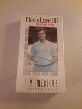 Davis Love III Swing Like A Pro Medicus Instructional Golf (VHS, 1992) B... - £3.82 GBP