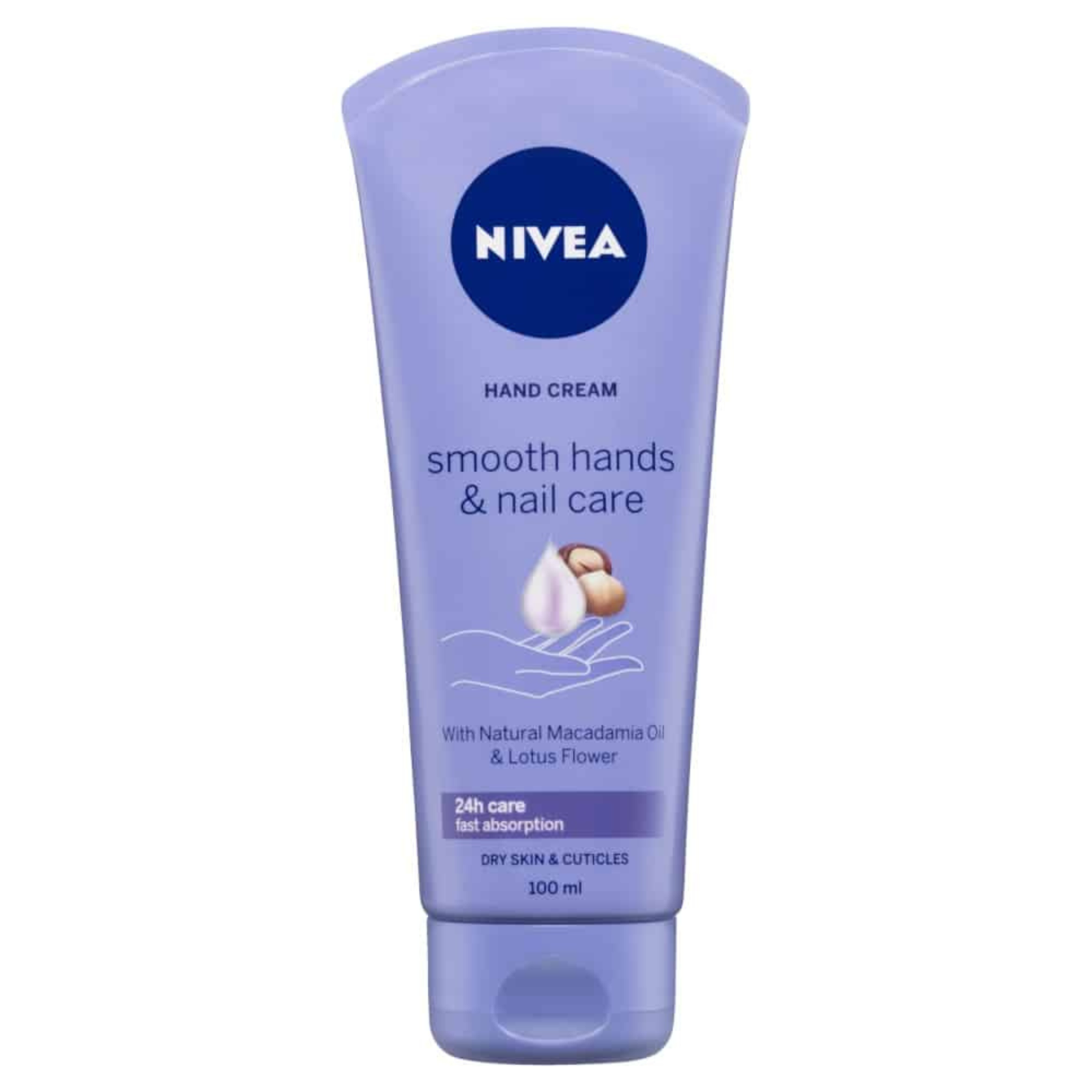Nivea Smooth Hands & Nail Care 100mL Hand Cream