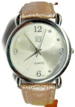 NY &amp; Co Pink Faux Leather Band Analog Quartz New Battery Runs NWOT Woman Watch - £15.82 GBP