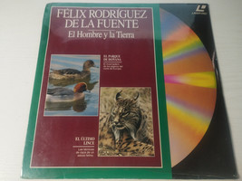 Felix Rodriguez de Power Supply hombre Y La tierra Doñana Lynx Laserdisc... - $416.79 MXN