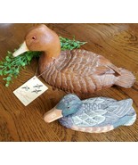 1983 Bluebill Handcrafted Collectible Duck. J.C. Huber  115. Colorful du... - $37.36