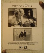 City Of Angels Press Kit And Photo  Nicolas Cage  Meg Ryan  Andre Braugh... - $502.87 MXN