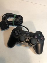 Sony PlayStation 2 PS2 Dual Shock Analog Controller Black OEM - £14.16 GBP