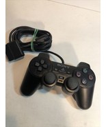 Sony PlayStation 2 PS2 Dual Shock Analog Controller Black OEM - £13.93 GBP