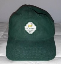 American Needle Official Masters Tournament 2011 Golf Cotton Green Cap D... - $45.99